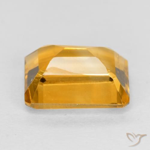 Citrine Gemstone in 8 x 6 mm (calibrated) Size for Sale, Citrine Stone in Orange-Gold Color