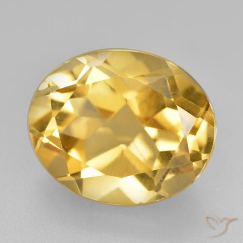 Citrino 12,1 x 10mm dorato Ovale sfaccettato dal Brasile, peso di 5,01 ct, gemma naturale non trattati in purezza VVS-VS, 1 pezzo Citrino - Colore: Arancio dorato, durezza Mohs di 7 adatto per gioielli da indossare ogni giorno, Pietra portafortuna di novembre, Photo A