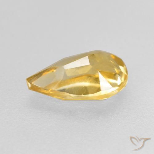 Citrine Gemstone in 8 x 5 mm (calibrated) Size for Sale, Citrine Stone in Gold Color