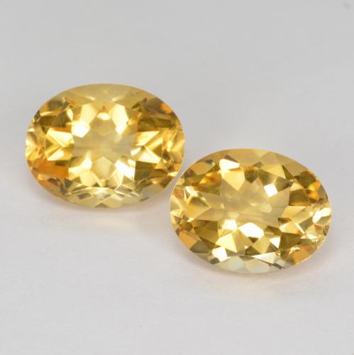 Dorado Citrina Gema - 1.7ct Forma ovalada (ID: 560403)