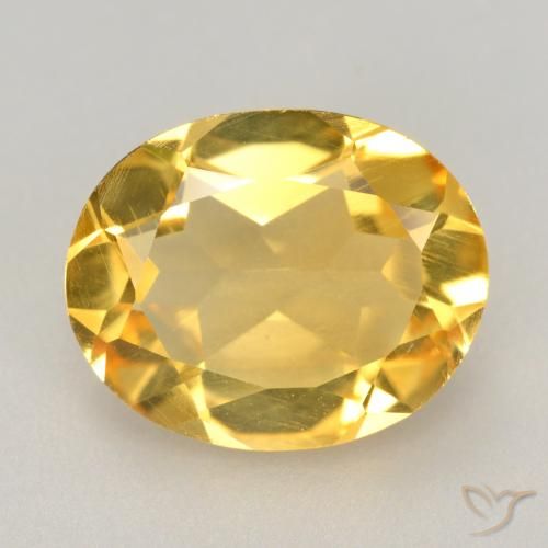 2.71ct Natural Golden Orange Citrine, Oval, VVS-VS