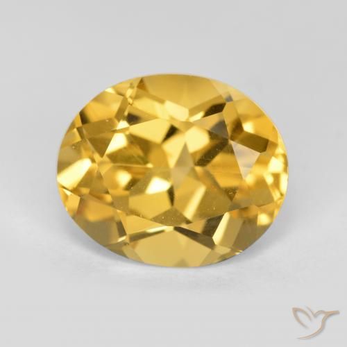 Citrine Doré Ovale 11,8 x 9,8mm du Brésil, poids de 4,41 ct, pierre gemme naturelle Non traité de pureté VS, 1 pièce de citrine oval facet, couleur : Orange Doré, dureté de Mohs de 7 convient aux bijoux de tous les jours, pierre de sagesse, Pierre précieuse de l'année du coq, Photo A