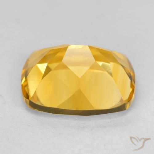 Citrine Gemstone in 11 x 9 mm (calibrated) Size for Sale, Citrine Stone in Golden Orange Color
