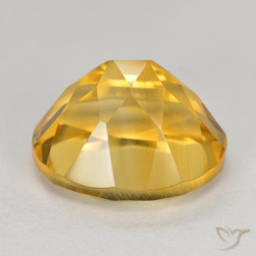 Citrine Gemstone in 11 x 9 mm (calibrated) Size for Sale, Citrine Stone in Golden Orange Color