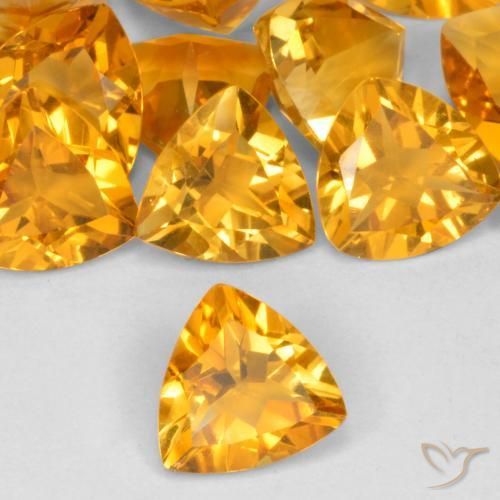Best Citrine for a Leo Zodiac Necklace | Yellow Citrine, AAA Quality