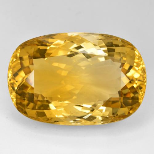 Золотой Цитрин Камень - 99.4ct Фасетный Овал (ID: 574167)