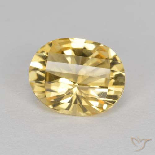 2.36ct Natural Golden Citrine, Oval, VVS