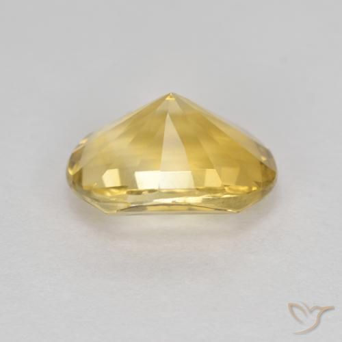 Citrine Gemstone in 10 x 8 mm (calibrated) Size for Sale, Citrine Stone in Golden-Yellow Color