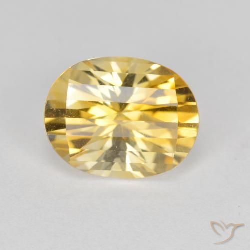 2.51ct Natural Golden Citrine, Oval, VVS