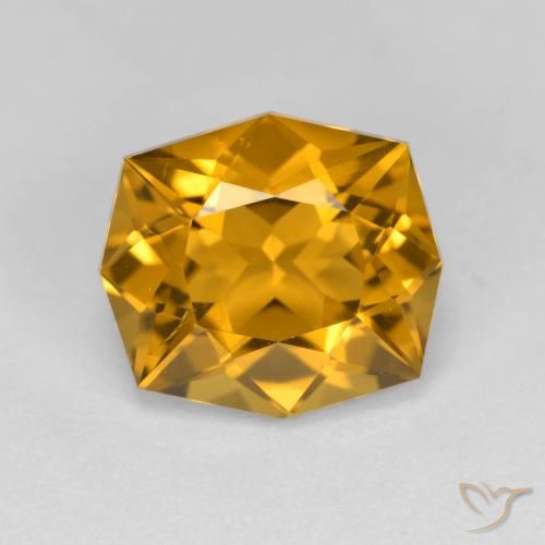 3.34ct Natural Gold Citrine, Fancy, VS