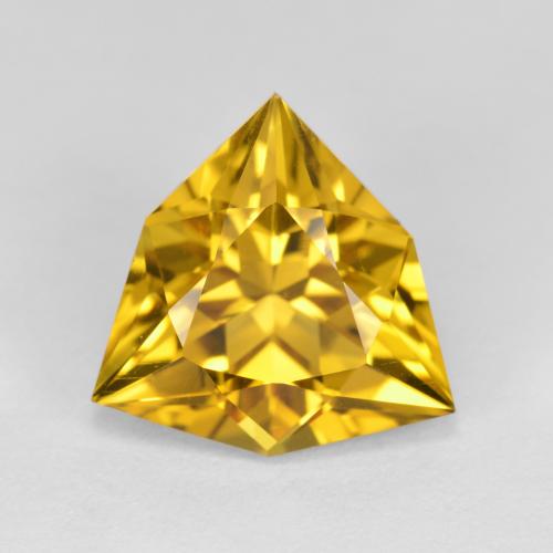 Golden-Orange Citrine Gem - 4.2ct Fancy Cut (ID: 597778)