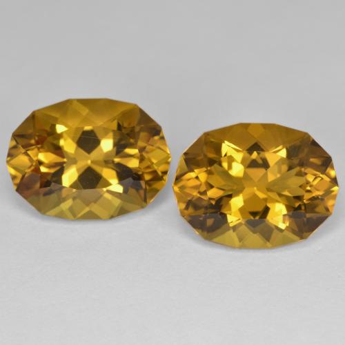 Gold Citrine Gem - 4.7ct Fancy Cut (ID: 601127)