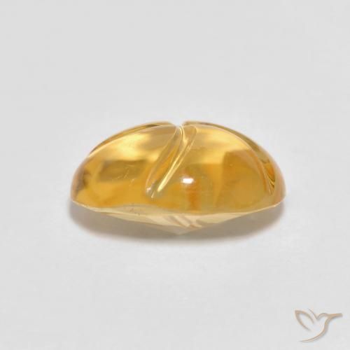 Citrine Gemstone in 10 x 8 mm (calibrated) Size for Sale, Citrine Stone in Golden Color