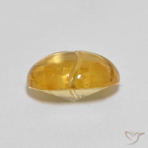 Citrine Gemstone in 10 x 8 mm (calibrated) Size for Sale, Citrine Stone in Golden-Orange Color