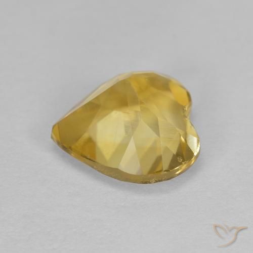 Citrine Gemstone in 7 x 7 mm (calibrated) Size for Sale, Citrine Stone in Golden Color