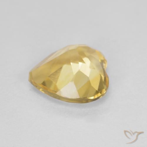 Citrine Gemstone in 7 x 7 mm (calibrated) Size for Sale, Citrine Stone in Golden-Yellow Color