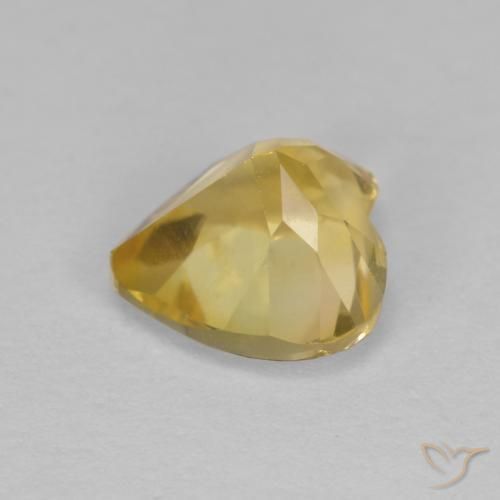 Citrine Gemstone in 7 x 7 mm (calibrated) Size for Sale, Citrine Stone in Medium Golden Color