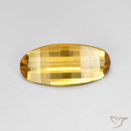 REAL-GEMS 117 Ct. Zircon Pear Shape Loose Gemstone, Orange Color Faceted Zircon Stone