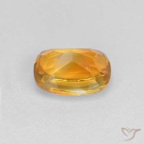 Citrine Gemstone in 8 x 6 mm (calibrated) Size for Sale, Citrine Stone in Gold Color