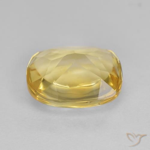 Citrine Gemstone in 12 x 10 mm (calibrated) Size for Sale, Citrine Stone in Golden Color