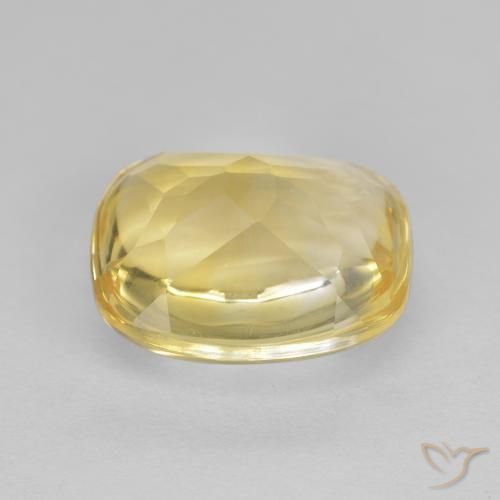 Citrine Gemstone in 12 x 10 mm (calibrated) Size for Sale, Citrine Stone in Golden Color