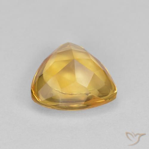 Citrine Gemstone in 8 x 8 mm (calibrated) Size for Sale, Citrine Stone in Golden Color