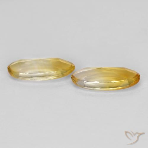 Citrine Gemstones in 10 x 4.1 mm Size for Sale, Citrine Stones in Gold Color