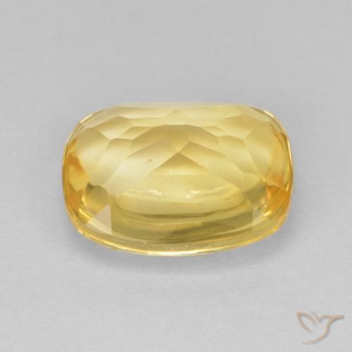 Citrine Gemstone in 12 x 10 mm (calibrated) Size for Sale, Citrine Stone in Golden Color