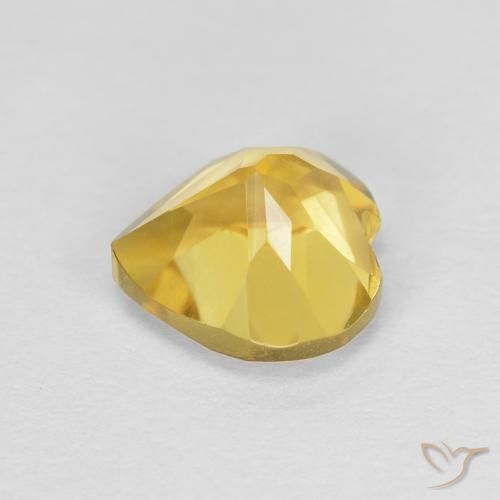 Citrine Gemstone in 6 x 6 mm (calibrated) Size for Sale, Citrine Stone in Tuscany Yellow Color