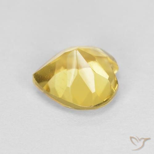 Citrine Gemstone in 6 x 6 mm (calibrated) Size for Sale, Citrine Stone in Tuscany Yellow Color