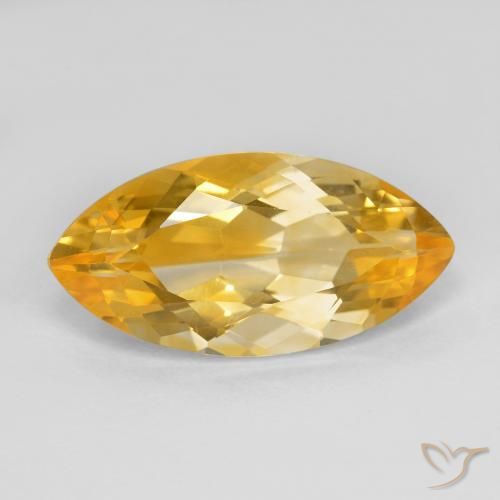 20 x 10mm Citrino dorato Marquise sfaccettato dal Brasile, peso di 7,42 ct, pietra preziosa naturale non trattati in purezza VVS, Citrino 1pz - il colore è Dorato, durezza Mohs di 7 adatto per gioielli da indossare ogni giorno, Pietra zodiacale Leone, Photo A