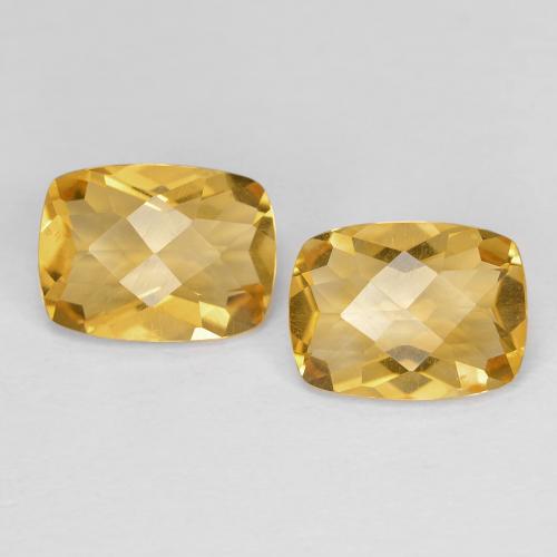 Royal Lot of Natural Citrine 3X3 MM Square Cut Faceted Loose Gemstone Details about   SALE! 