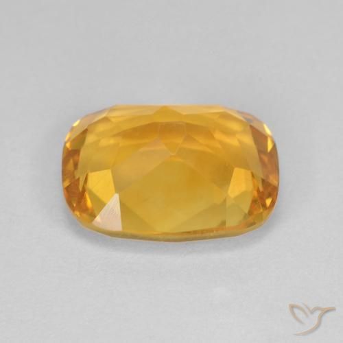 Citrine Gemstone in 11 x 9 mm (calibrated) Size for Sale, Citrine Stone in Golden Color