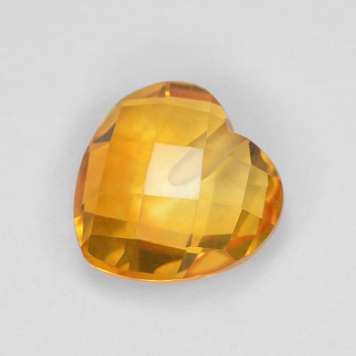 Brazilian Natural Citrine Loose Gemstone 10 to 12 Ct Certified Single Pcs With Free Shipping