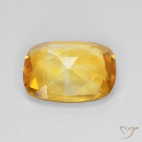 Citrine Gemstone in 11 x 9 mm (calibrated) Size for Sale, Citrine Stone in Golden Color