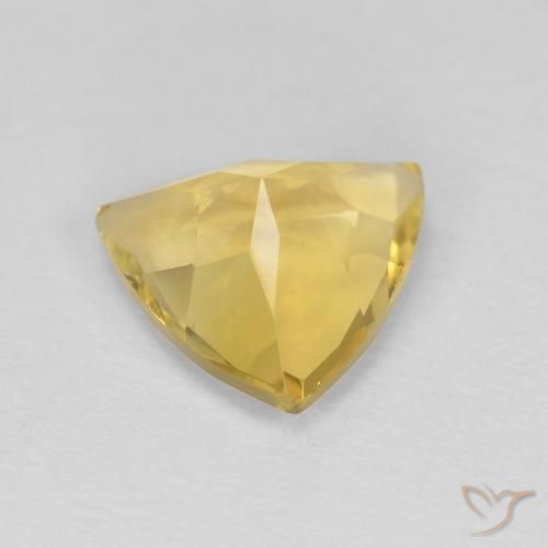 Citrine Gemstone in 8.6 x 8.2 mm Size for Sale, Citrine Stone in Bright Gold Color