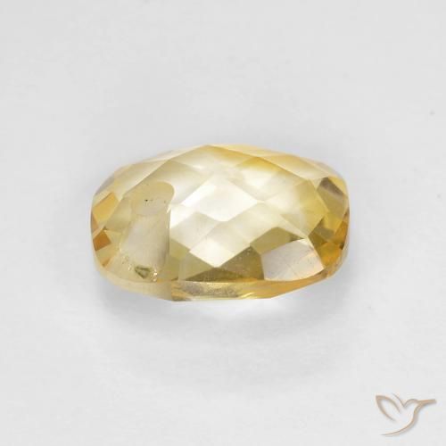 Citrine Gemstone in 9 x 7 mm (calibrated) Size for Sale, Citrine Stone in Golden Color