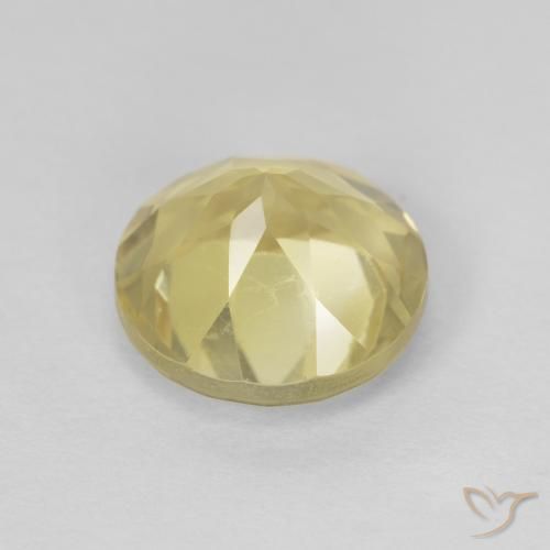 Citrine Gemstone in 8 mm (calibrated) Size for Sale, Citrine Stone in Golden Color