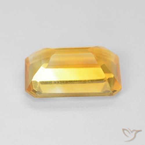 Citrine Gemstone in 12 x 8 mm (calibrated) Size for Sale, Citrine Stone in Golden Color