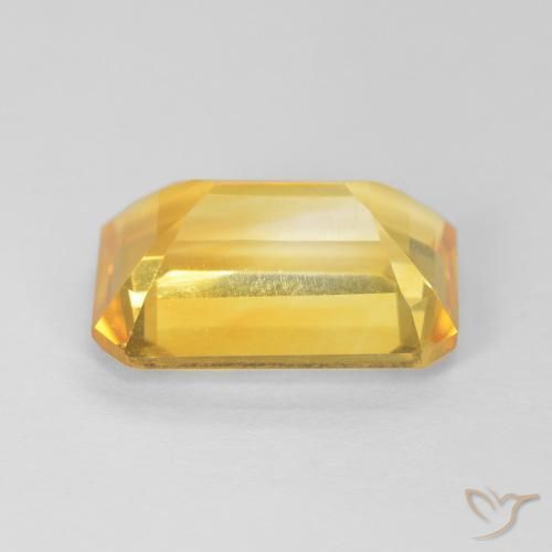 Citrine Gemstone in 12 x 8 mm (calibrated) Size for Sale, Citrine Stone in Golden Color