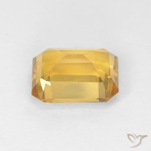 Citrine Gemstone in 8 x 6 mm (calibrated) Size for Sale, Citrine Stone in Golden Color
