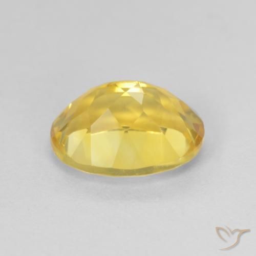 Citrine Gemstone in 9 x 7 mm (calibrated) Size for Sale, Citrine Stone in Golden Orange Color