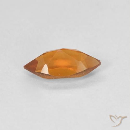 Citrine Gemstone in 8 x 4 mm (calibrated) Size for Sale, Citrine Stone in Medium Orange Color