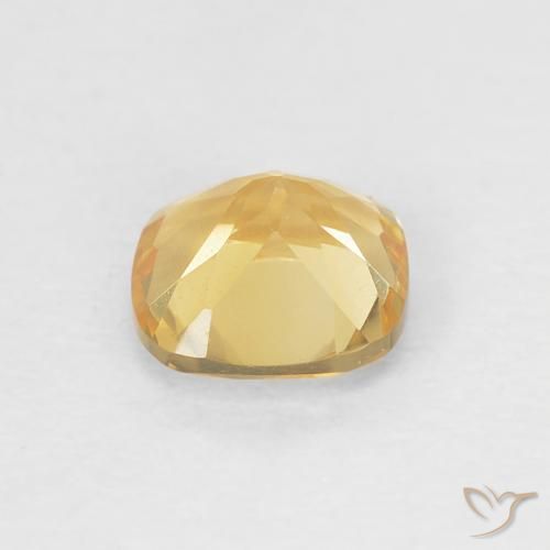 Citrine Gemstone in 5 x 5 mm (calibrated) Size for Sale, Citrine Stone in Golden Orange Color