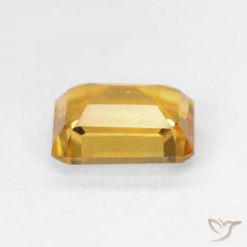 Citrine Gemstone in 8 x 6 mm (calibrated) Size for Sale, Citrine Stone in Golden Orange Color