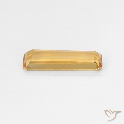 Citrine Gemstone in 11.9 x 4.1 mm Size for Sale, Citrine Stone in Orange-Gold Color