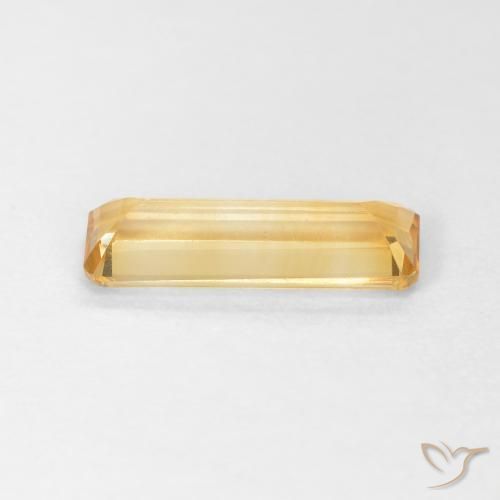 Citrine Gemstone in 12.2 x 4.2 mm Size for Sale, Citrine Stone in Orange-Gold Color