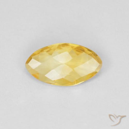0.62ct Natural Golden Citrine, Marquise, VS