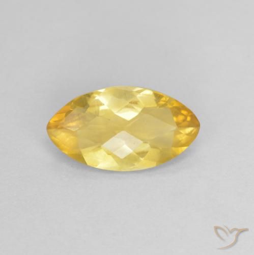 0.84ct Natural Golden Citrine, Marquise, VS