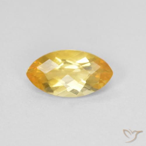 0.87ct Natural Golden Citrine, Marquise, VS
